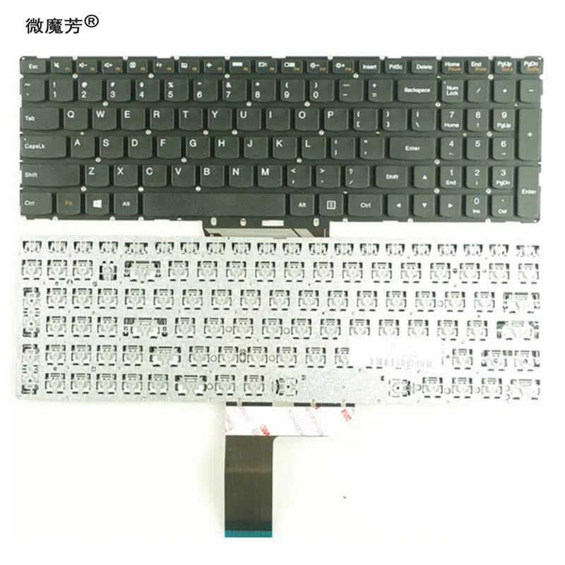 NEW English keyboard FOR LENOVO Yoga 500-15 500-15IBD 500-15ISK US laptop keyboard