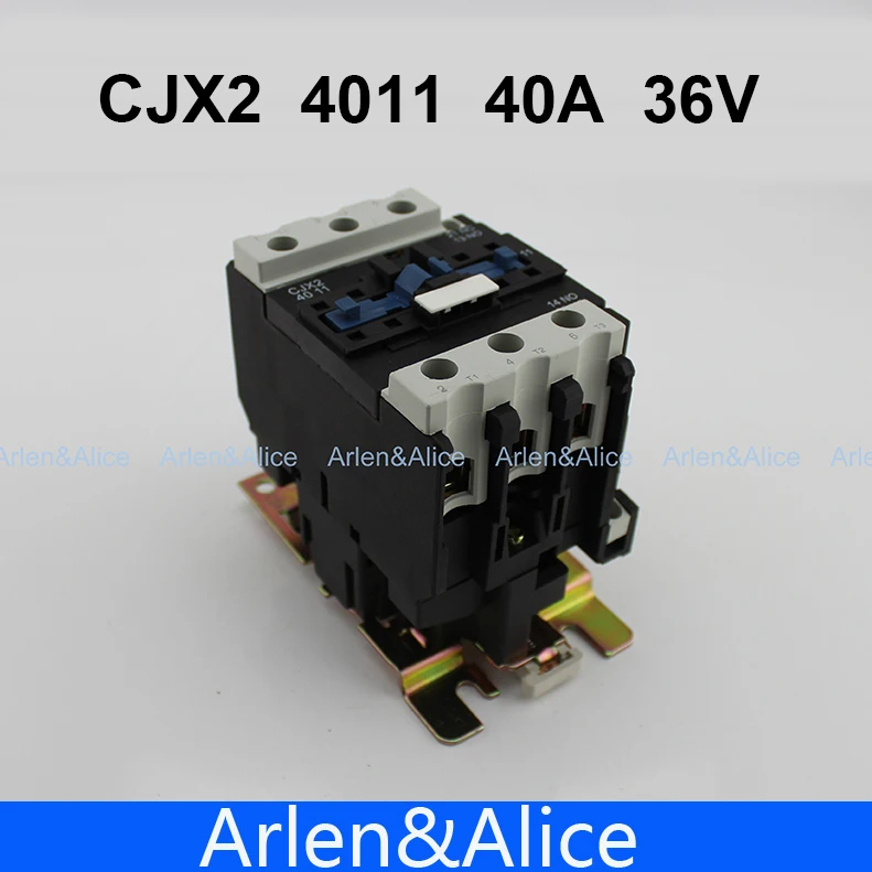 CJX2 4011 AC contactor LC1 40A 36V 50HZ/60HZ