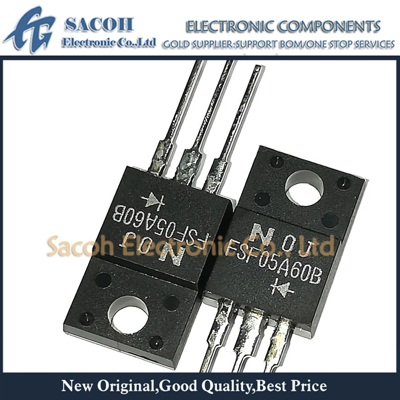 

New Original 10Pcs/Lot FSF05A20B OR FSF05A40B OR FSF05A60B TO-220F-3 5A 200V/400V/600V FRD Fast Recovery Diode