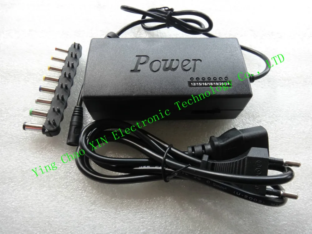 Flashcolor 110-220v AC To DC 12V/15V/16V/18V/19V/20V/24V Laptop Charger Adapter 96W Universal Laptop PC Power Supply Charger