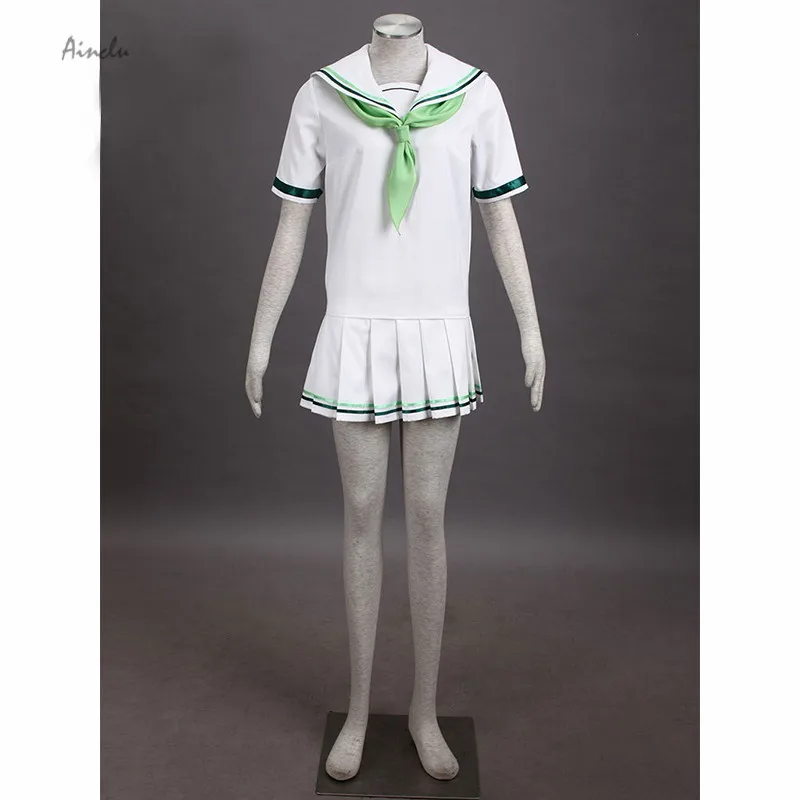 Ainclu Costume Kuroko's Basketball Riko Aida Seirin High School Costume Summer Sailor Uniform Anime Cosplay Costume