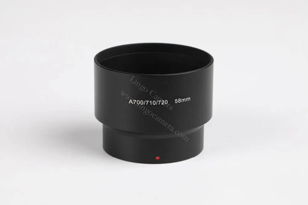 

Фильтра 58 мм крепление переходник для объектива кольцо для Canon A700/710/720 Камера