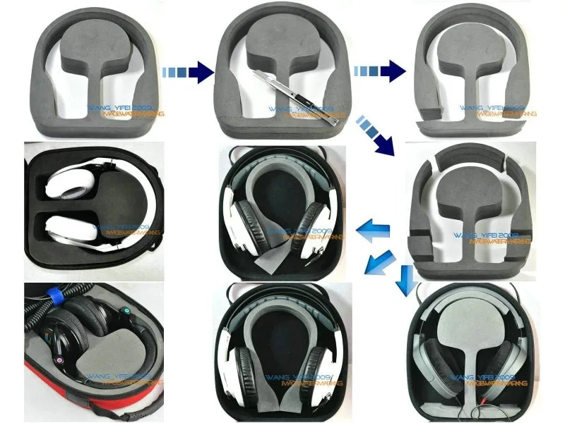 Жесткий чехол для хранения для Игровых Наушников Logitech G35 G930 G430 F450 G230