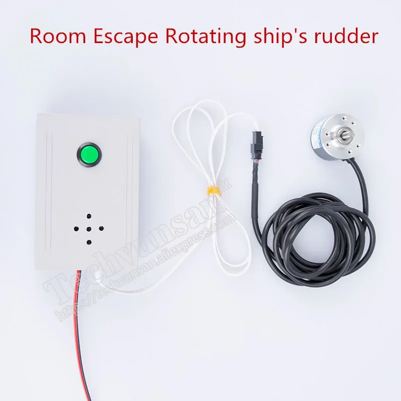 Multi circle rudder Clockwise Anti-clockwise Rotary flowerpot Rotating mechanism Takagism adventure game real life escape room