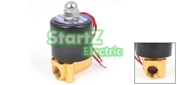 1/8 "elettrovalvola elettrica acqua aria N/C Gas acqua aria 2W025-06 DC12V DC24V AC110V AC220V