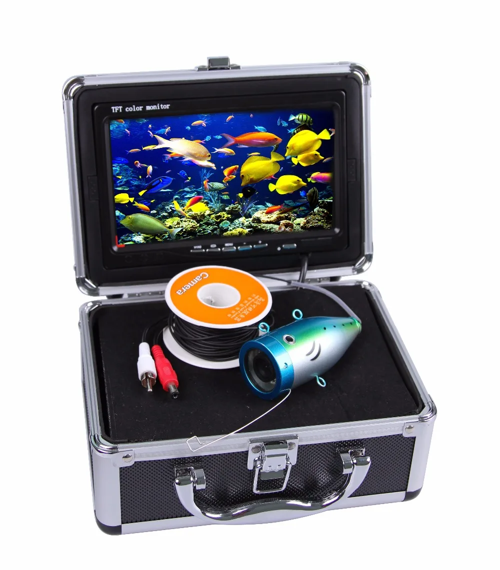 Underwater 30M 700TVL 7 Inch Monitor  Fishing Camera AV Handheld Endoscope