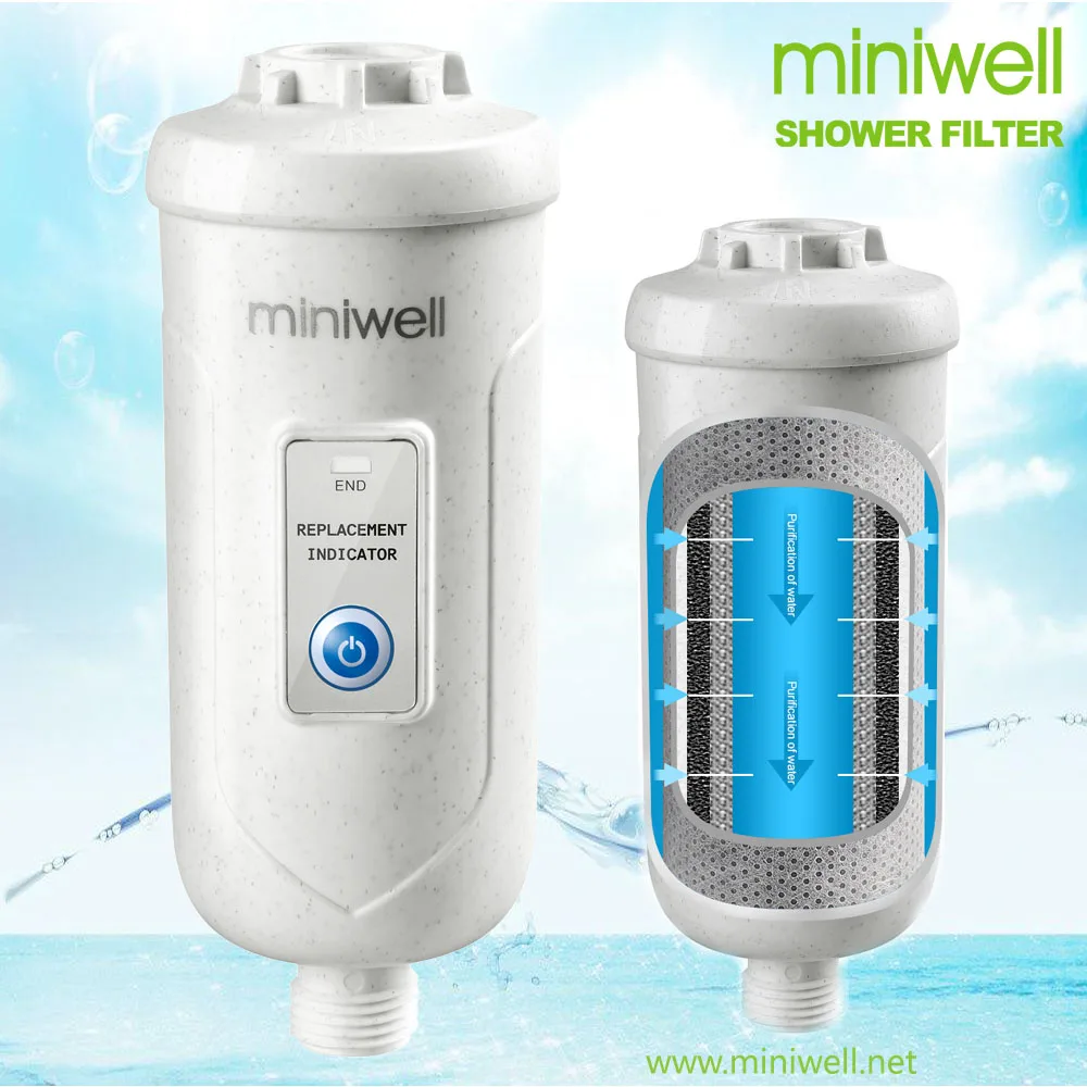 Shower water filter L730  - Remove 99% chlorine, thms, heavy metal , white color