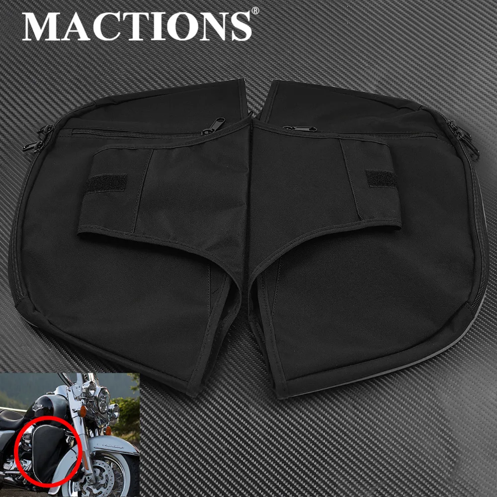 Motorcycle Black Leg Warmer Chaps Soft Lowers For Harley Touring Electra Glide Standard Street Glide Road King FLHR 1980-2020 21