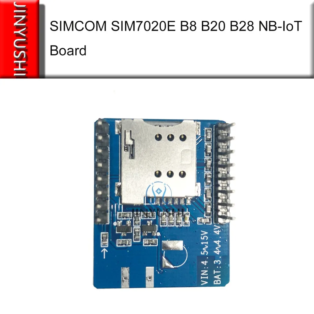 JINYUSHI New Arrival! SIM7020 SIM7020E development board B1/B3/B5/B8/B20/B28 LTE NB-IoT SMT type M2M module instead SIM800C