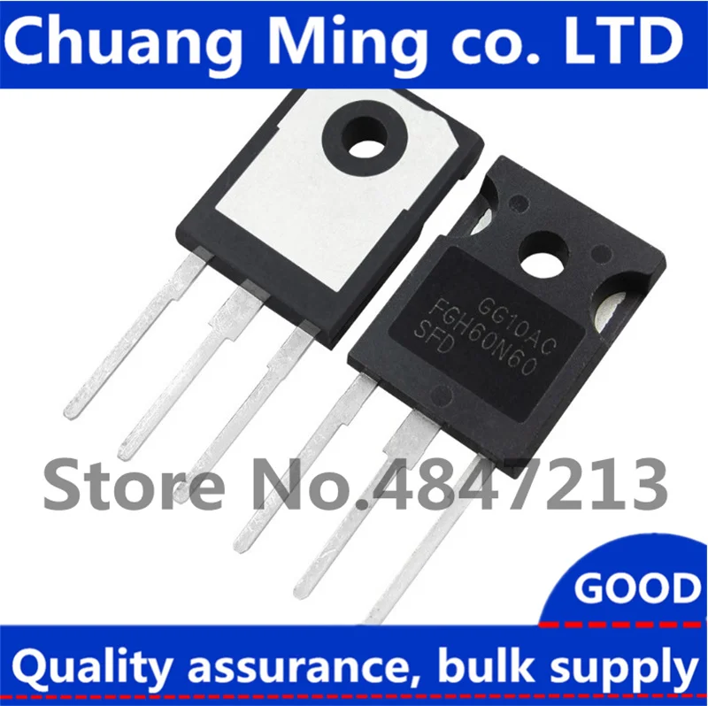 

10 шт./лот FGH60N60 FGH60N60UFD FGH60N60SFD FGH60N60SMD 60N60 IGBT 600V 120A 378W TO-247 Бесплатная доставка