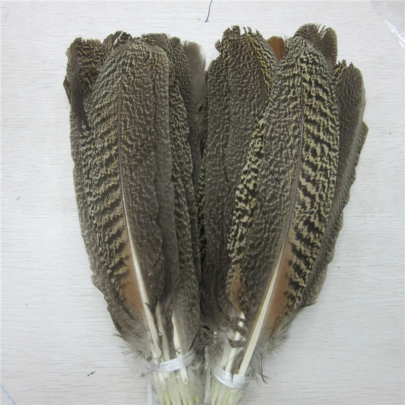 

Wholesale 10-100pcs Real Natural Eagle feathers 30-35cm Quality Peacock Feather For Wedding decoration diy jewelry Plume