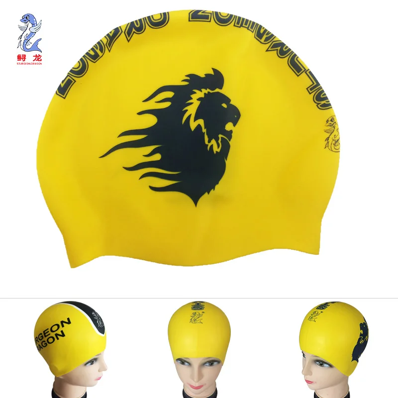 Silicone Diving Swimming Caps Hats For Man Women Adults