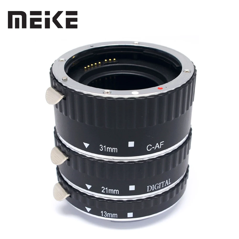 Meike MK-C-A Metal Auto Focus AF Macro Extension Tube for Canon 80D 70D 7D 550D 30d 60D 6D 600D 6DII 5DII 5DIII 7DII  T5i T4i