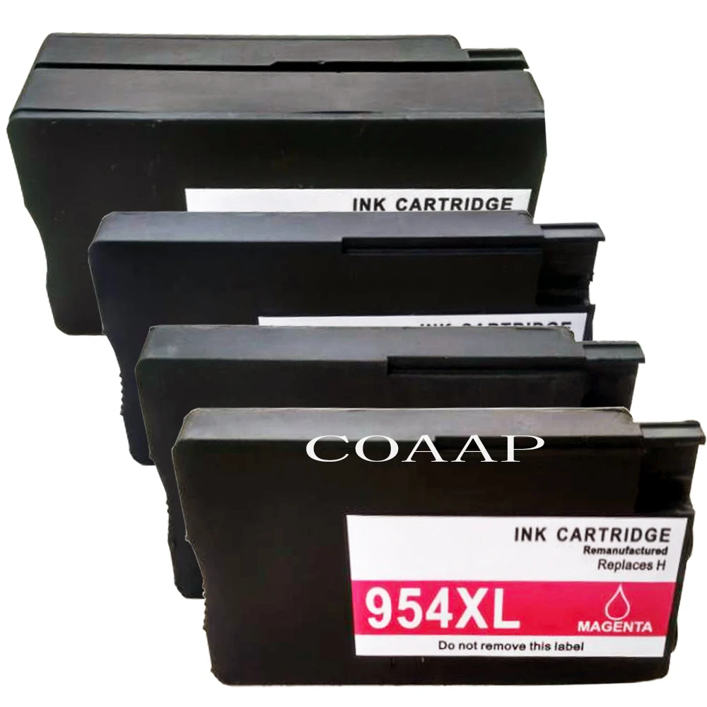 

4pk многоразовый картридж hp 954 для принтера hp 954 OfficeJet Pro 7740 8210 8710 8720 8730