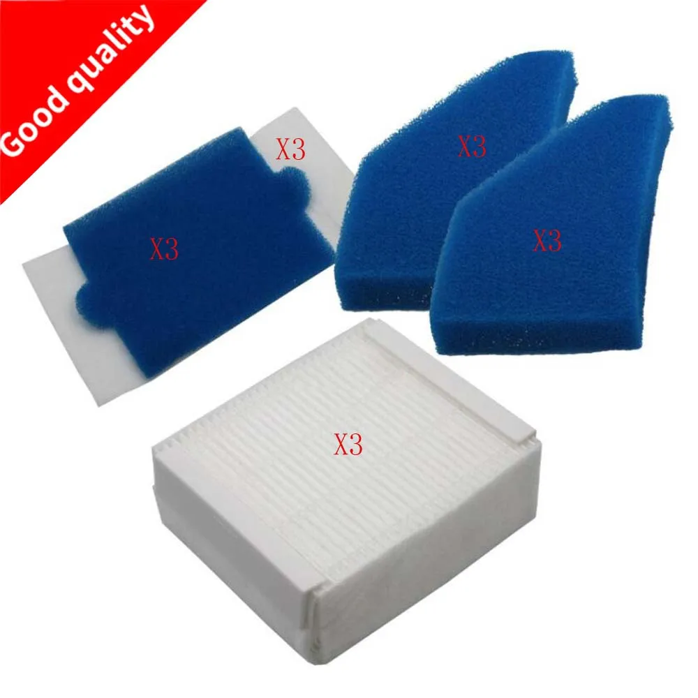 3set filter hepa filter Dust cleaning filter replacements for Thomas 787241, 787 241, 99 vacuum cleaner filter accessories