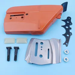 Chain Brake Sprocket Side Cover Kit For Husqvarna 385 390 385XP 390XP Chainsaw Bar Plate Felling Dog Nut Bolt Stripe Spare Part