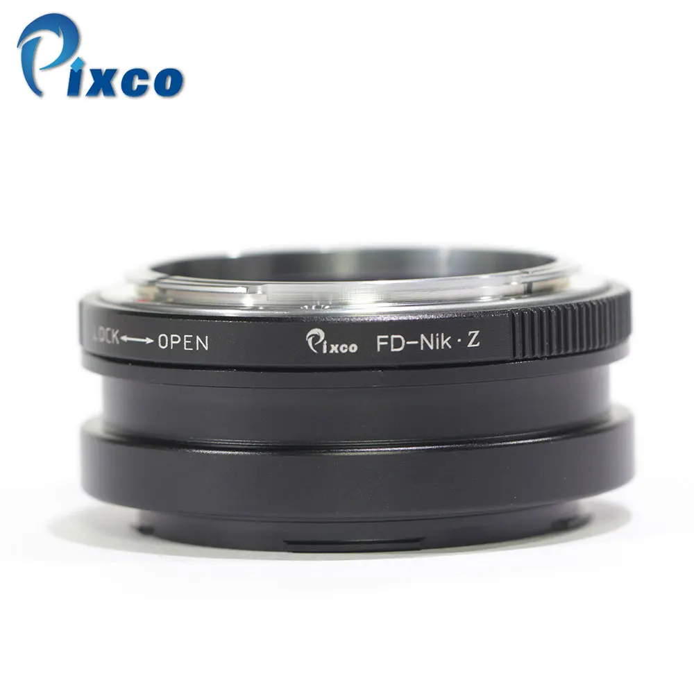 Pixco For Canon FD-Z6 Z7 Mount Lens to Suit for Nikon Z Mount Camera Adapter Ring, For Nikon Z6 Z7