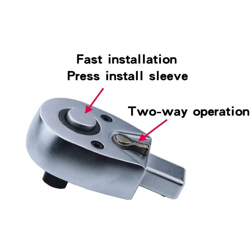 Open ratchet torque wrench insert ratchet head tools head 9*12 14*18 apply to quick release grip wrench