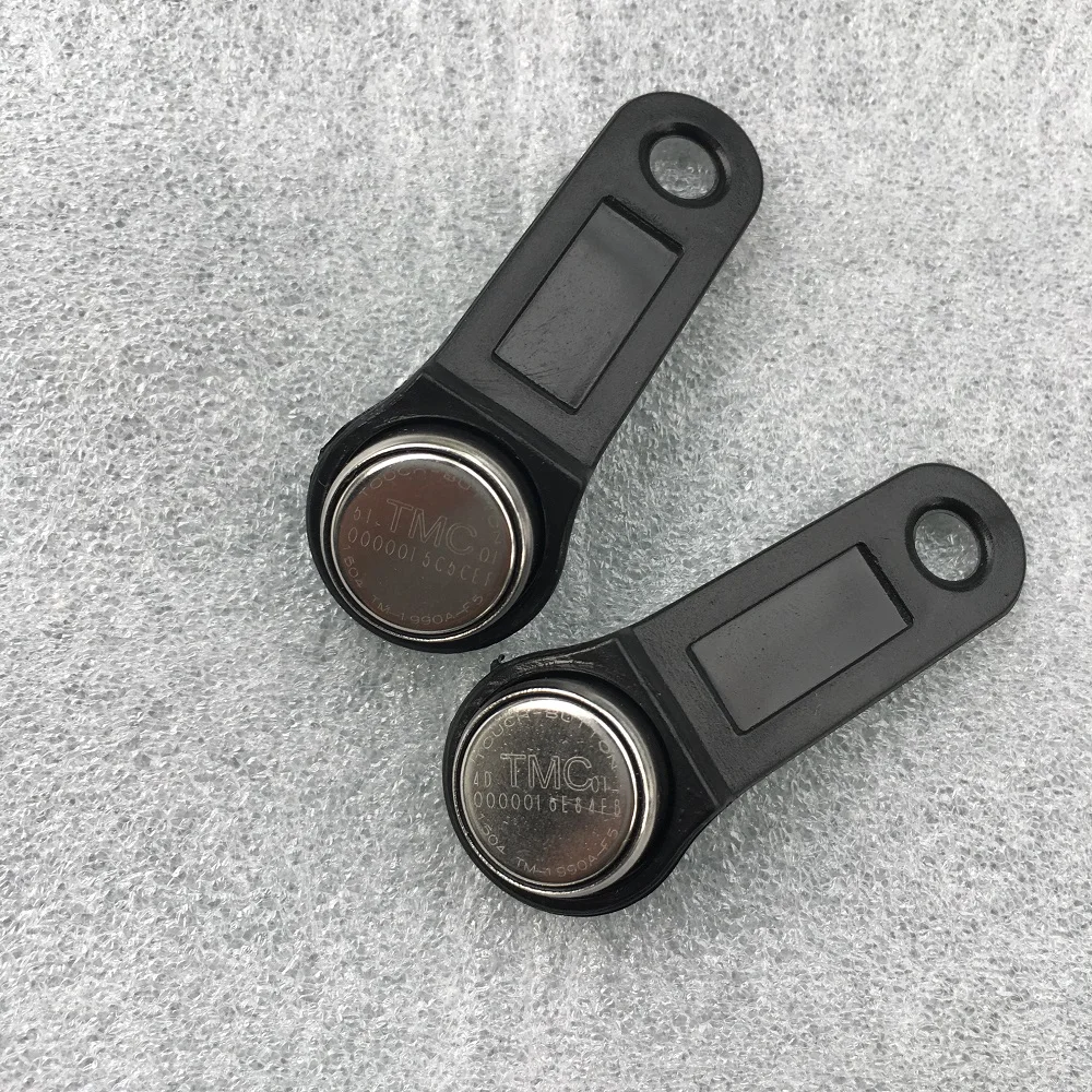 access control systems uniqueness code read only TM1990A-F5 electronic iButton key with holder