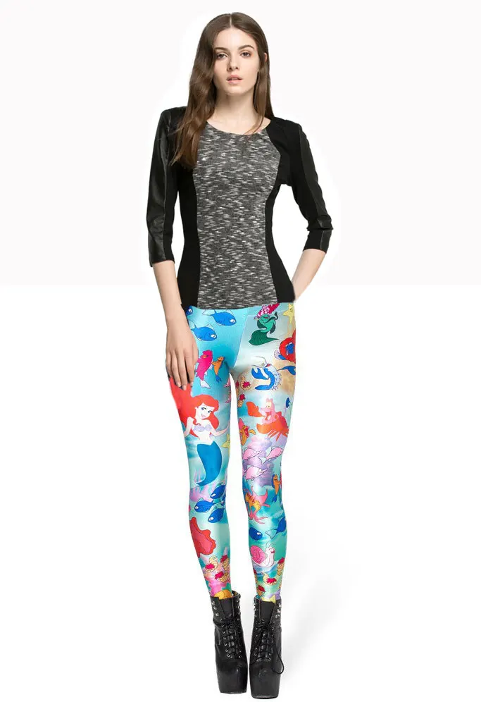 Leggings da donna di alta qualità Lady The dea Leggings da donna Jeggings pantaloni da donna Legging Leggings stampati