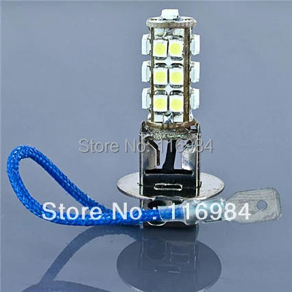 2PCS X White  H3 25 SMD 1.75W 1210 DC12V Auto LED Driving Fog Light Bulbs