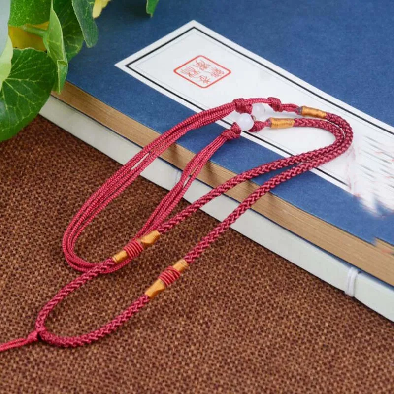 20pcs DIY Lanyards Pendant Lanyard String Handmade Cords Pendant Necklace Cords Chains DIY Jewelry Accessories