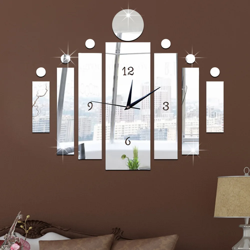 New Creative diy quartz wall clock sitting room bedroom wall clocks cute Child gift 3 colors