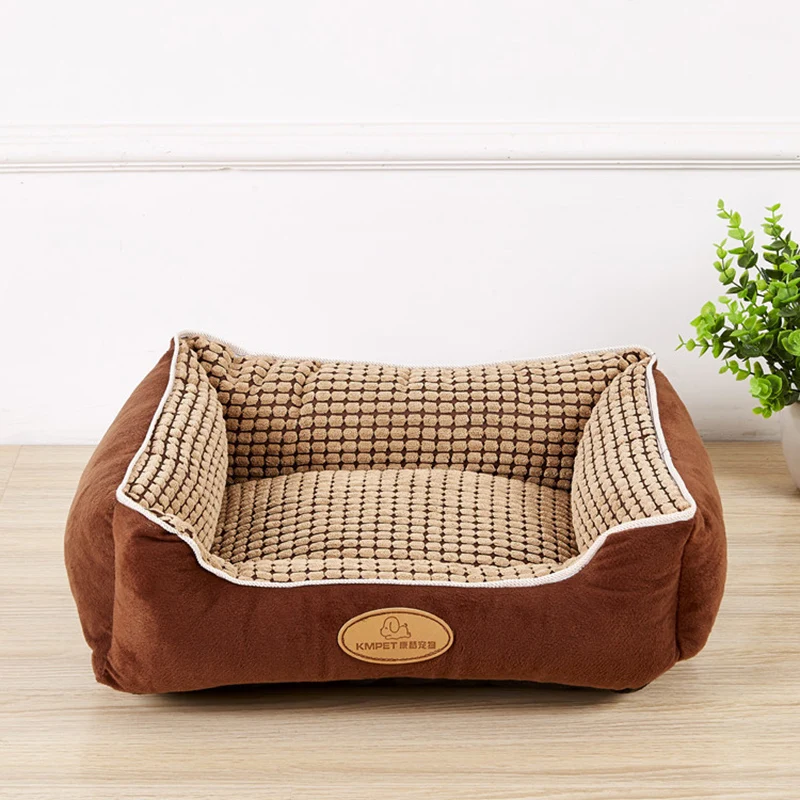 Top Quality Large Breed Dog Bed Sofa Mat House 3 Size Cot Pet Bed House for large dogs Big Blanket Cushion Basket Supplies Pd292