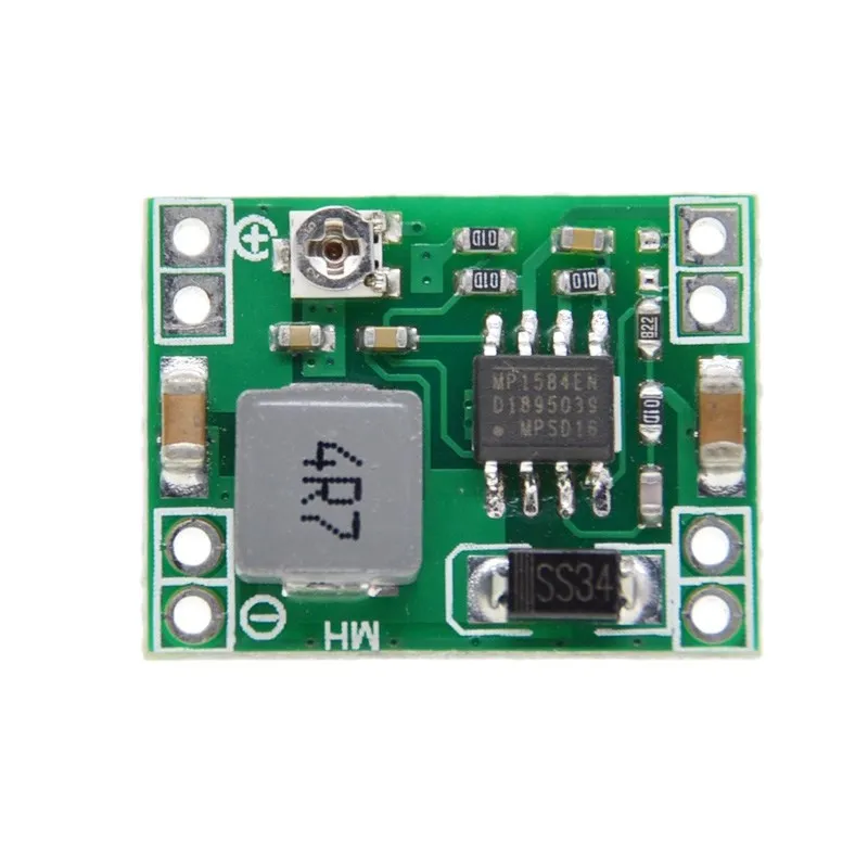 5PCS Ultra-Small Size DC-DC Step Down Power Supply Module 3A Adjustable Buck Converter for Arduino Replace LM2596