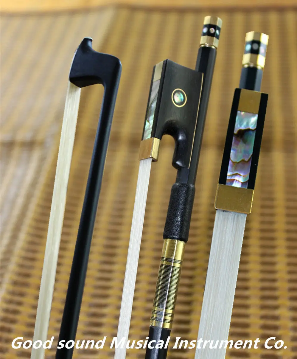 

1 pcs New high class black Carbon fiber violin bows 4/4 size