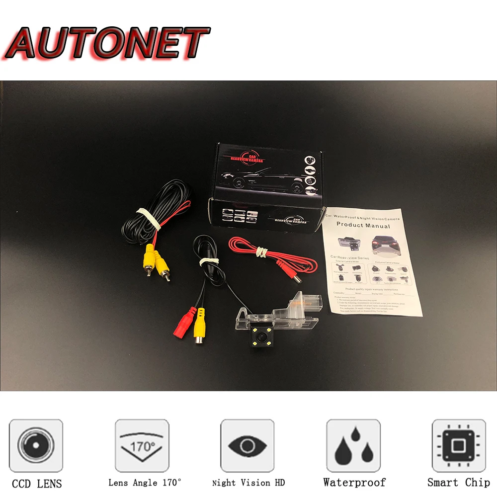 AUTONET HD Night Vision Backup Rear View camera For Renault Scenic 3 III 2009~2016/CCD/license plate camera