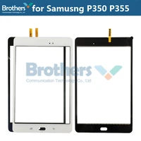 Panel táctil para tableta Samsung Galaxy Tab A 8,0, P350, P355, digitalizador de pantalla táctil, SM-P350, pantalla de Sensor de cristal exterior LCD de SM-P355