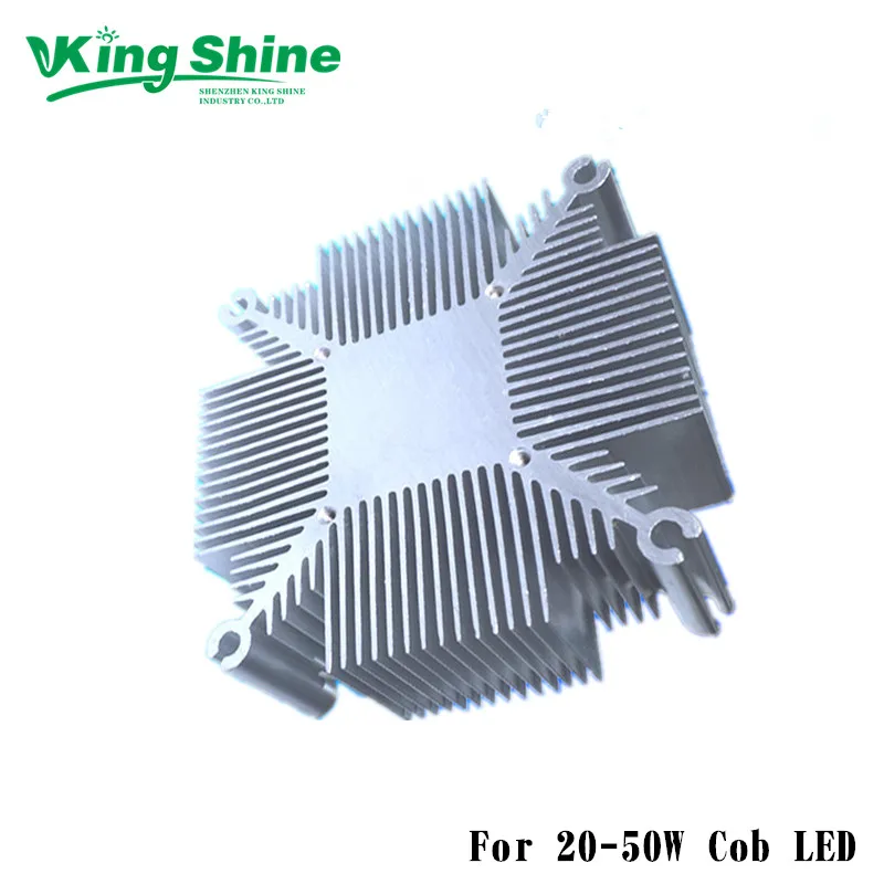 

20-50W LED Heatsink DIY LED Light Pure aluminium heat sink radiator for Cob led cooler cooling