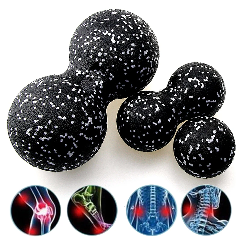 EPP Peanut Massage Ball Body Fascia Relaxation Yoga Exercise Relieve Fitness Balls High Density Muscle Relieve Massage Ball Set