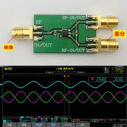 100KHZ-6GHZ RF Differential Single-Ended Converter Balun 1:1 ADF4350 ADF4355 10MHZ-3GHz FOR FOR HAM radio Amplifier