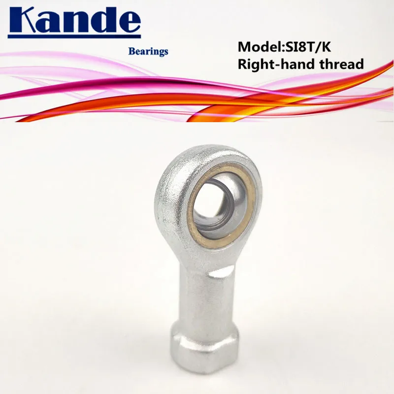 Kande Bearings PHSA8 PHSAL8 SI8T/K SI8 SI8LT/K  SI8L SI8T 4pcs Rod End Bearing  M8 SI8T SIL8T