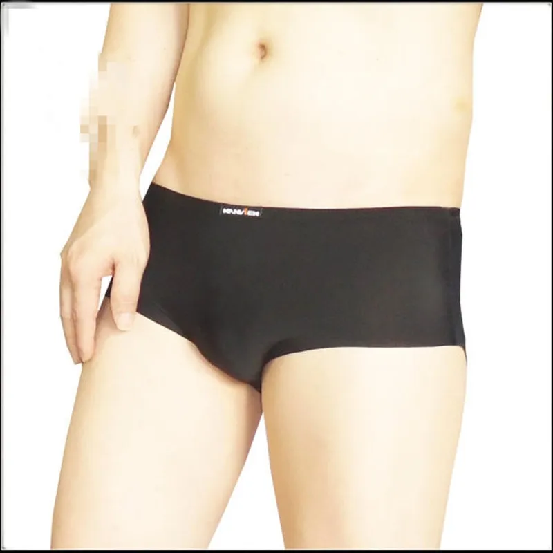 

Free shipping Male panties male viscose pants seamless ultra-thin a chip bags sexy belts general