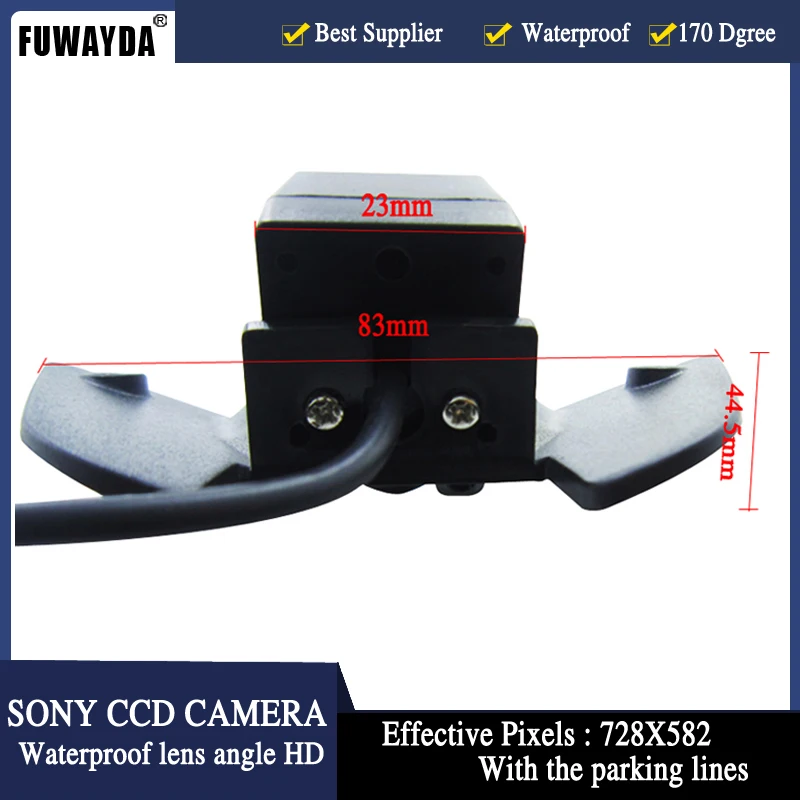 FUWAYDA Waterproof Car front view Camera 4.3 Inch LCD Monitor For Benz Mercedes Vito Viano A B C E G GL SLK GLK SL R GLA CL CLA