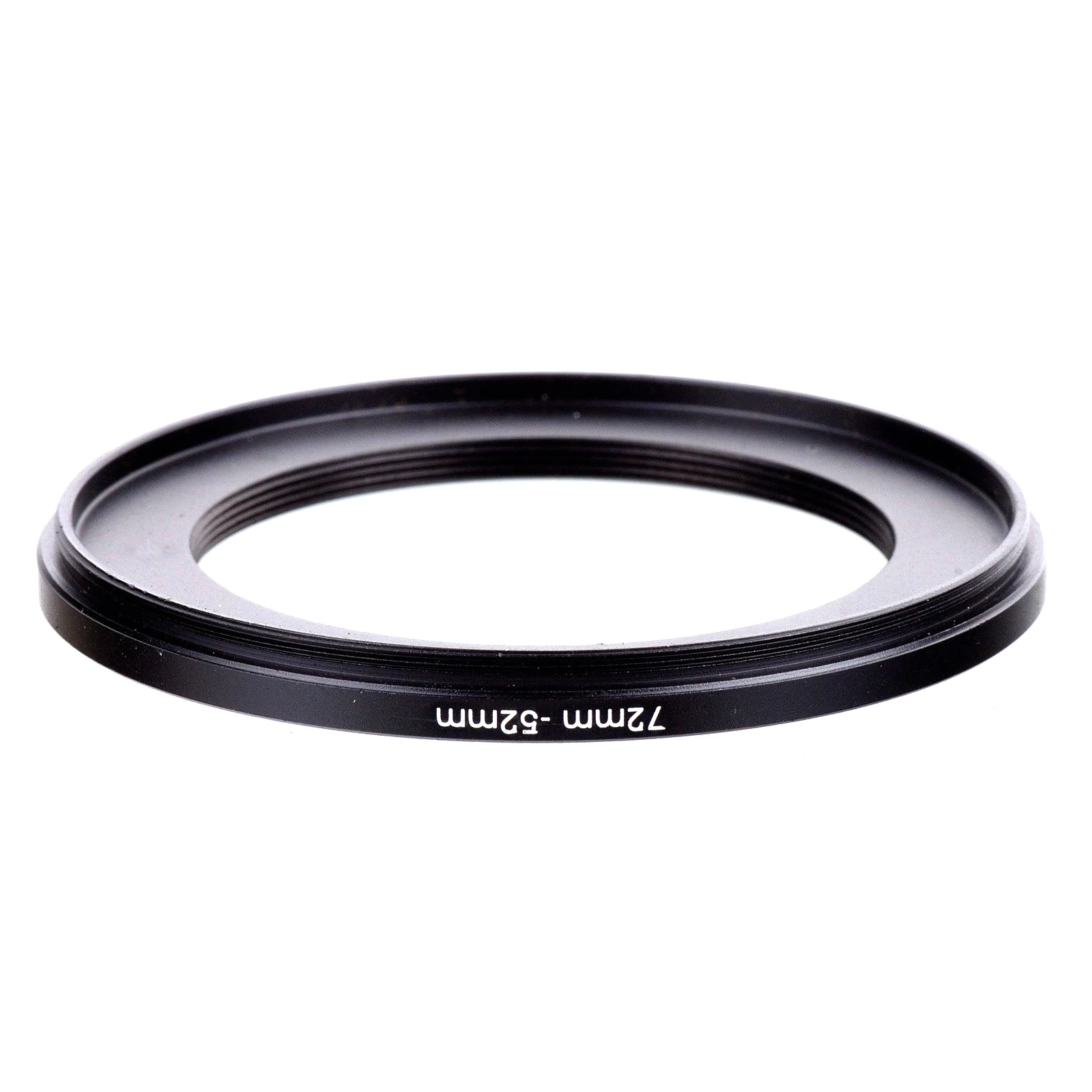 72 mm-52 mm 72-52 mm 72 a 52 mm 72 mm a 52 mm Anillo adaptador de filtro de lente reductor de metal Paso