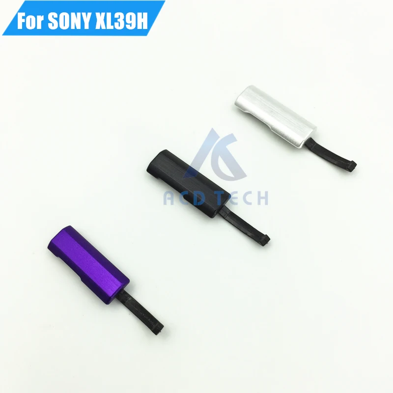 100% Oryginalna Nowa Osłona Portu Ładowania USB, Zatyczka Przeciwkurzowa do Sony Xperia Z Ultra XL39H C6802 C6833, Szybka Wysyłka