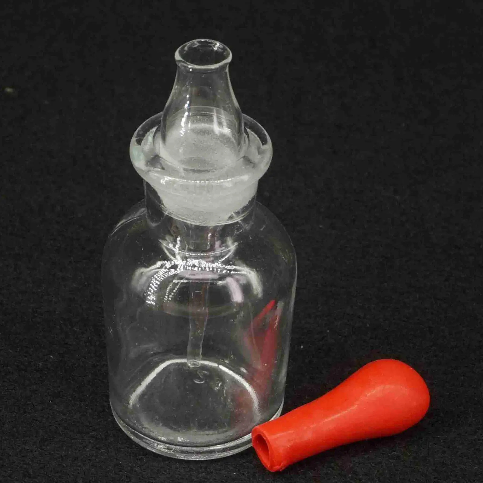 30ML Clear Glass Dropping Bottle Pipette With Ground Stopper and Dropper