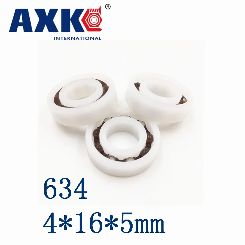 2023 Limited New Thrust Bearing Axk 634 Pom (10pcs) Plastic Ball Bearings 4x16x5 Glass Balls 4*16*5mm