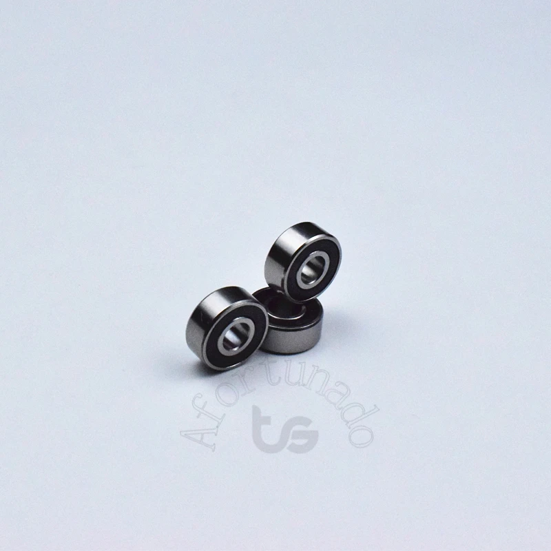 R3RS  Bearing 10pcs 4.763*12.7*4.98(mm) chrome steel rubber Sealed High speed Mechanical equipment parts