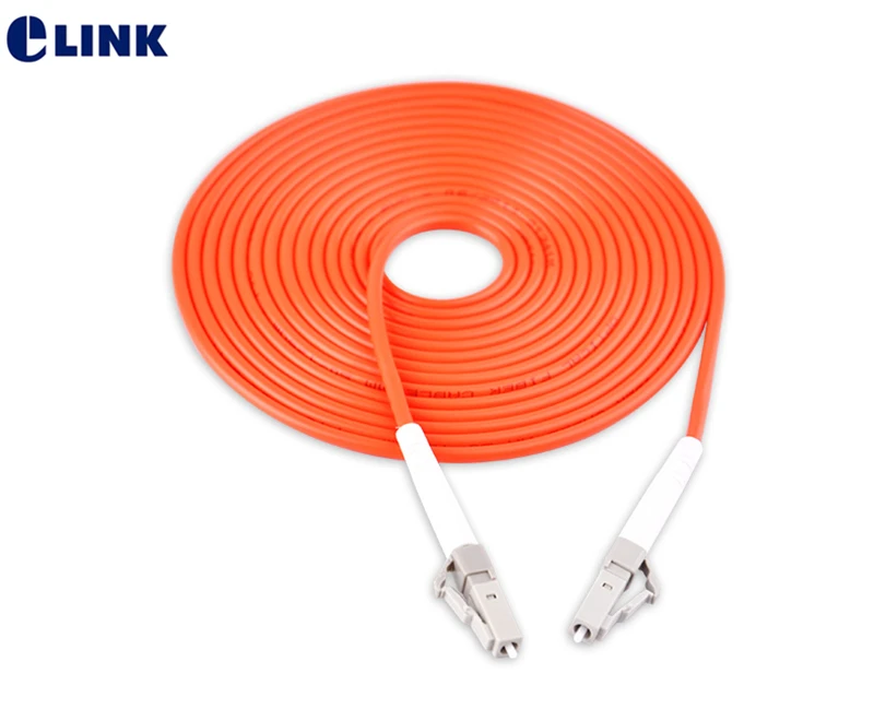 20 stücke LC ZU LC faser patchkabel simplex Multimode 2,0mm 50/125um kabel optische faser jumper keramik ferrule freies verschiffen ELINK