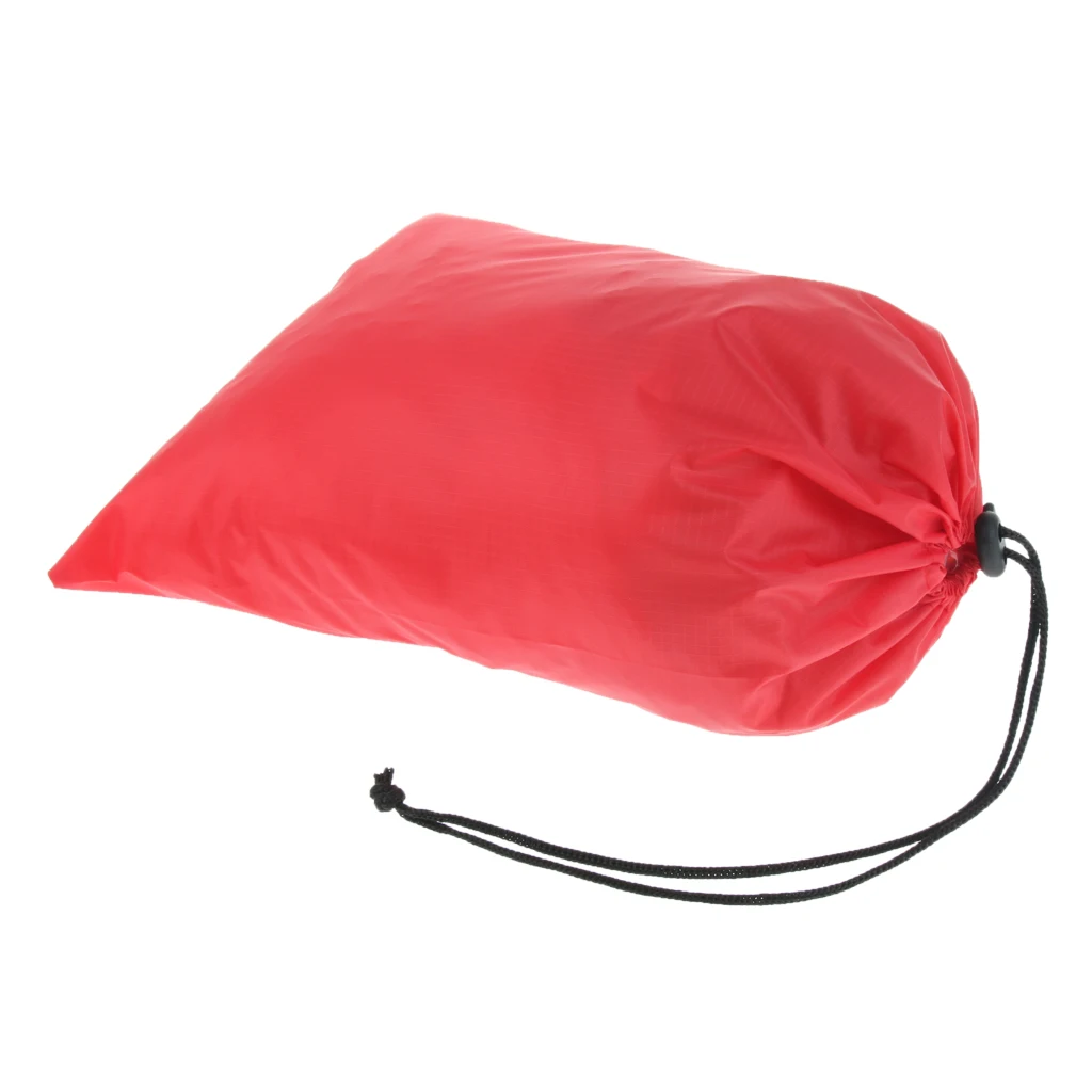 Portable Travel Camping Waterproof Nylon Drawstring Storage Bag Pouch Stuff Sack