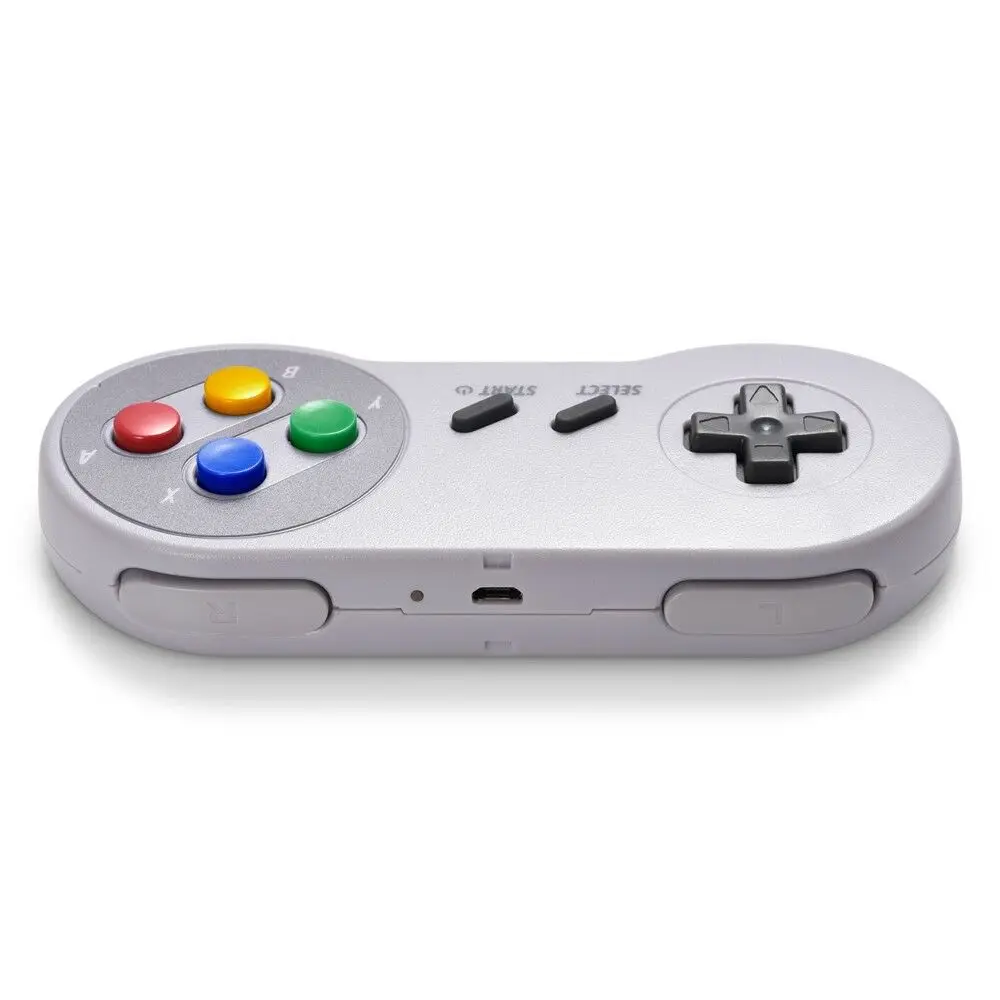 Gamepad Wireless 2.4GHz telecomando Console joystick USB per giochi SNES/NES per Windows 10/8/7 PC Raspberry Pi 3 Retro Pie