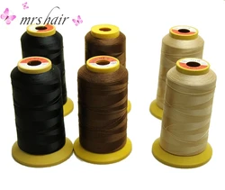 Fios de poliéster para tricô agulha gancho, Tecendo Nylon Thread, Ferramenta de extensão do cabelo, Cabeleireiro Salon Supplies