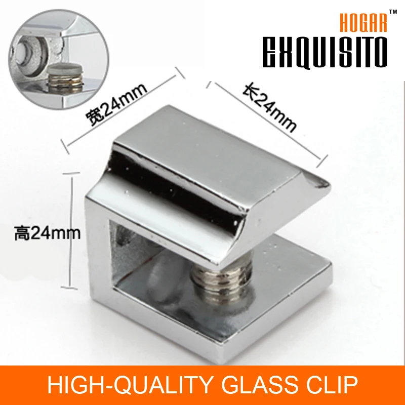 Home Hardware Fitting F Clamp Fixed Folder Seiko Quality  Glass Bracket Card Clip Glass - Plate EH108-10