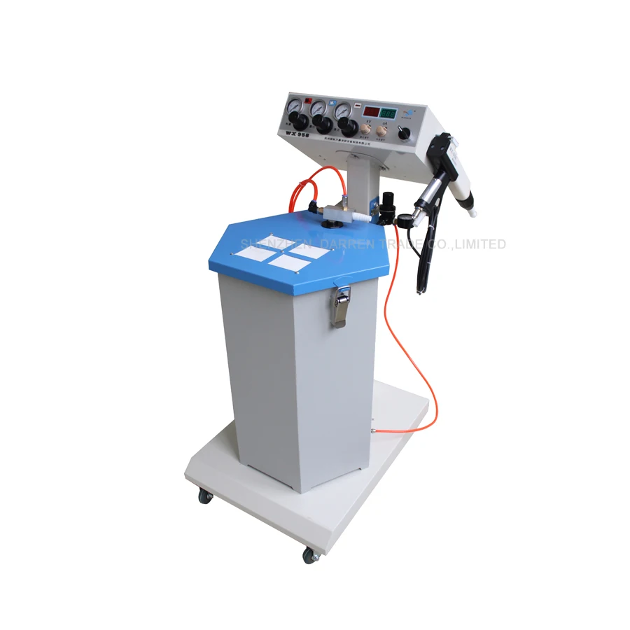 1pcs Electrostatic Powder Coating machine WX-958 Electrostatic Spray Powder Coating Machine Spraying Gun Paint