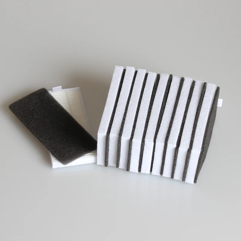 20 pz/lotto robot 10x robot HEPA Filtri + 10x Spugna Filtro Kit per Eufy RoboVac 11 Eufy RoboVac 11c robot aspirapolvere